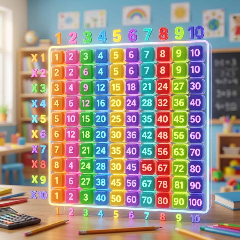 Multiplication Table